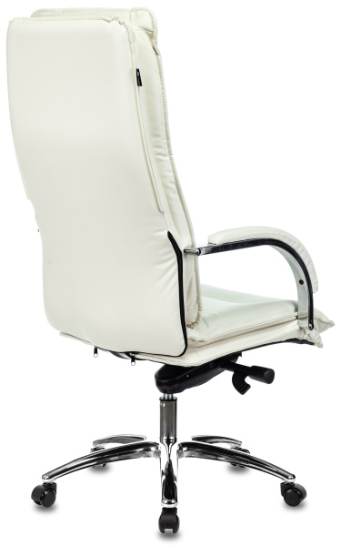 Кресло компьютерное Бюрократ T-9927SL, кожа, слоновая кость