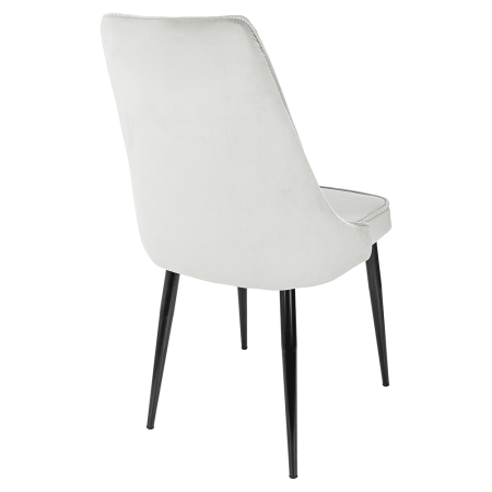 Стул Бюрократ "CH-K4_2", ткань, светло-серый, металл, комплект 2 штуки