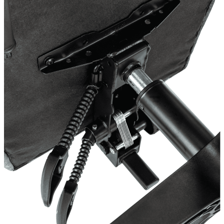 Кресло игровое Бюрократ Knight "Custom/F GR", ткань, пластик, серый, черный