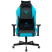 Игровое компьютерное кресло Knight Neon, черный/голубой