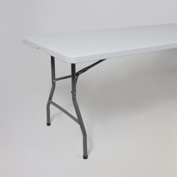 Стол складной Table AKS тип 1, 2400х760х740 мм, пластик, белый Стол складной Table AKS тип 1, 2400х760х740 мм, пластик, белый