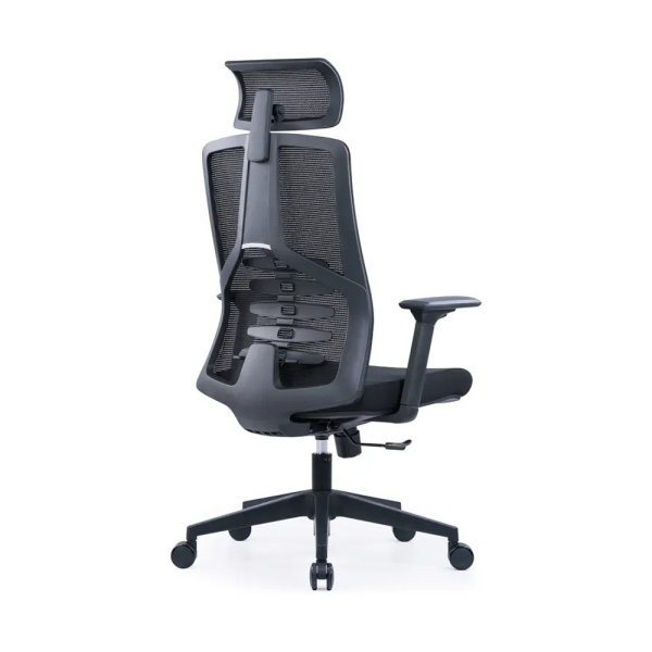Кресло компьютерное SitZone CH-359A, сетка, ткань, черный