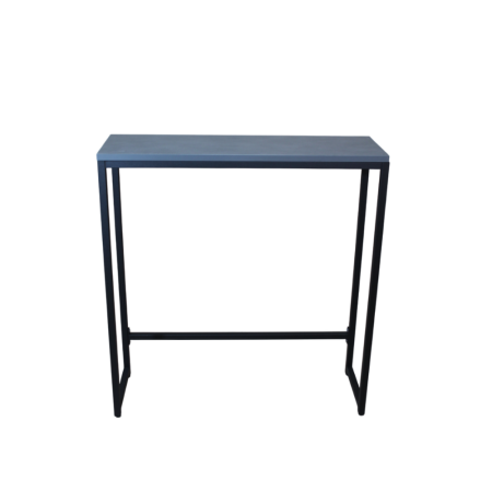 Стол консольный RION ALLERD, черный муар, Металл Бруклин