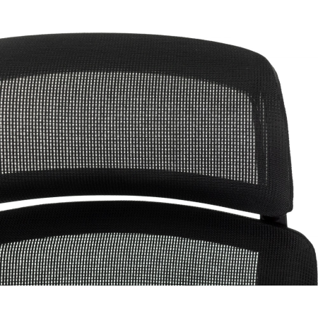 Кресло компьютерное Бюрократ MC-412N-H, сетка/ткань, черный