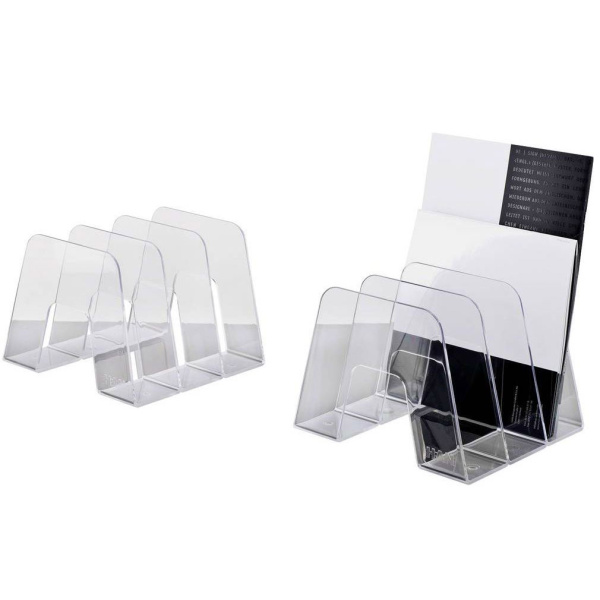 Модуль вертикальный на 3 деления Han, прозрачный