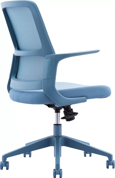 Кресло компьютерное EVERPROF Elf, сетка, синий
