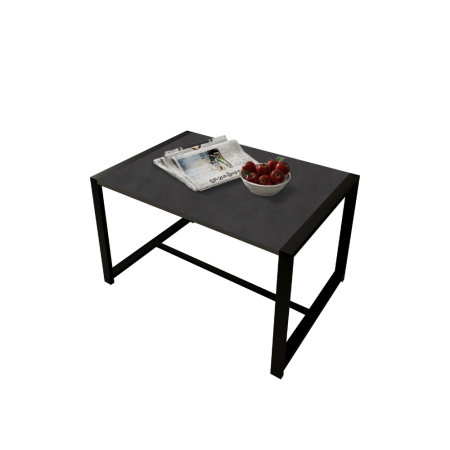 Стол журнальный ALLERD RION, черный муар, Металл Бруклин
