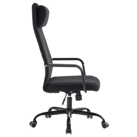 Кресло компьютерное EVERPROF Mars, ткань, металл, черный