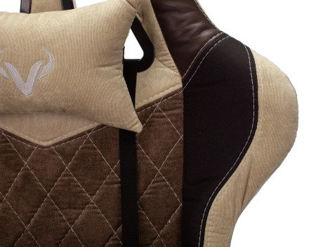 Игровое компьютерное кресло Zombie VIKING 7 KNIGHT Fabric, коричневый