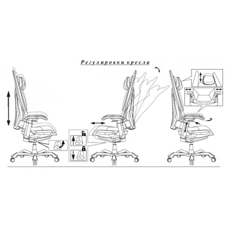 Кресло игровое Knight Aero, ткань, пластик, черный Кресло игровое Knight Aero, ткань, пластик, черный