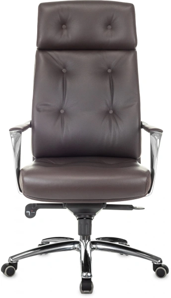 Кресло компьютерное Бюрократ DAO, кожа, коричневый Кресло компьютерное Бюрократ DAO, кожа, коричневый