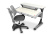 Кресло детское Comf-Pro С3 317 Chair, пластик, ткань, серый, пластик, корпус черный, серый, с чехлом салатовым Кресло детское Comf-Pro С3 317 Chair, пластик, ткань, серый, пластик, корпус черный, серый, с чехлом салатовым