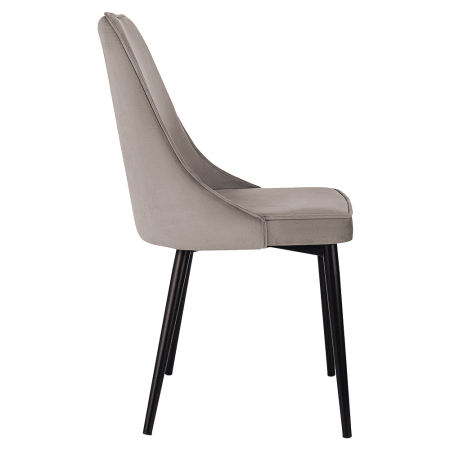 Стул Бюрократ "CH-K4", ткань, темно-бежевый, металл