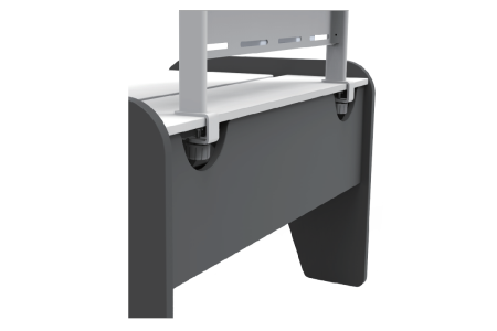 Стол Comf-Pro Elephant Desk UR-3, 1155х700х(340-815) мм, белый, серый