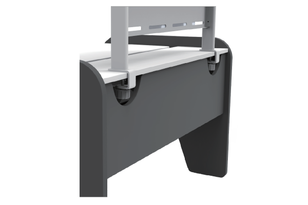 Стол Comf-Pro Elephant Desk UR-3, 1155х700х(340-815) мм, белый, серый