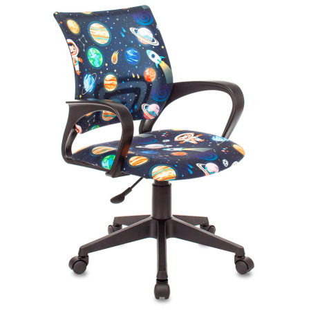 Детское компьютерное кресло Бюрократ BUROKIDS 1, черный