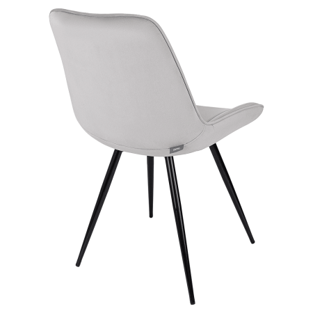 Стул Бюрократ "CH-K2_4", ткань, светло-серый, металл, комплект 4 штуки