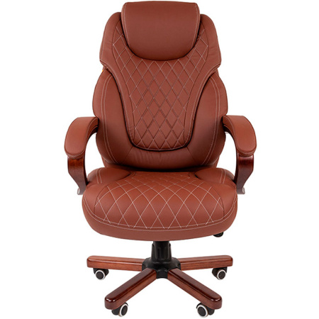 Кресло компьютерное Chairman 406, коричневый