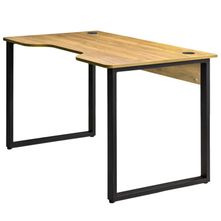 Стол компьютерный игровой Millwood Лофт Гонконг (ДТ-3), 1200x700 мм, дуб золотой крафт, черный Стол компьютерный игровой Millwood Лофт Гонконг (ДТ-3), 1200x700 мм, дуб золотой крафт, черный