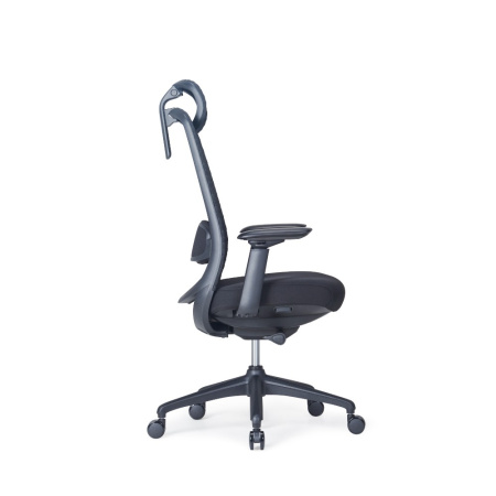 Кресло эргономичное SitZone CH-531A, ткань, пластик, черный