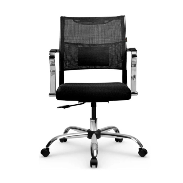 Кресло компьютерное ErgoLife Sit Air M4-290K, ткань,сетка, черный