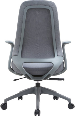 Кресло компьютерное EVERPROF Bug ткань, серый, крестов. пластик