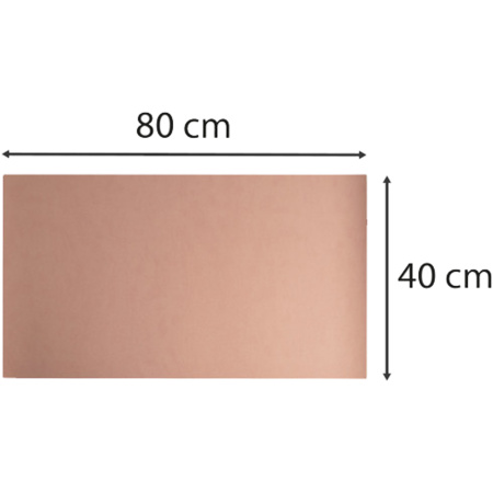 Бювар Exacomta, 40x80 см, серый, пудровый