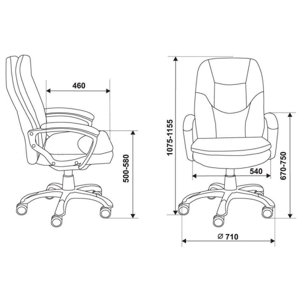 Кресло компьютерное Бюрократ CH-868AXSN/Beige, бежевый