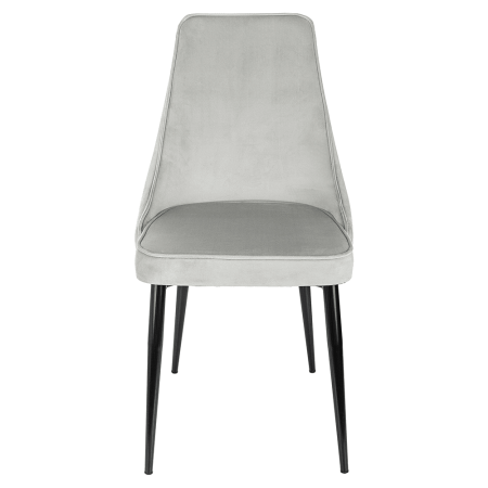 Стул Бюрократ "CH-K4_2", ткань, светло-серый, металл, комплект 2 штуки