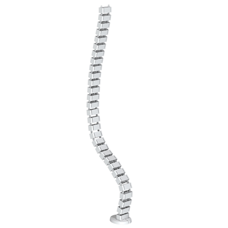 Кабель-канал AOKE CABLE.SN.1280, белый