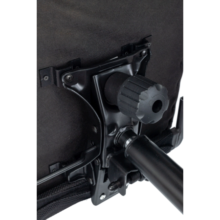 Компьютерное кресло "Бюрократ CH-NOVA LUX", сетка, экокожа, пластик, черный