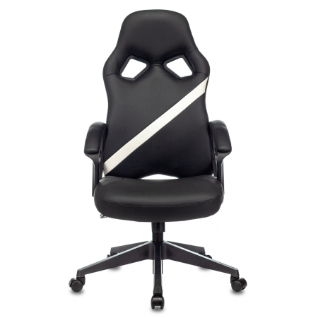 Игровое компьютерное кресло Zombie Driver, черный/белый