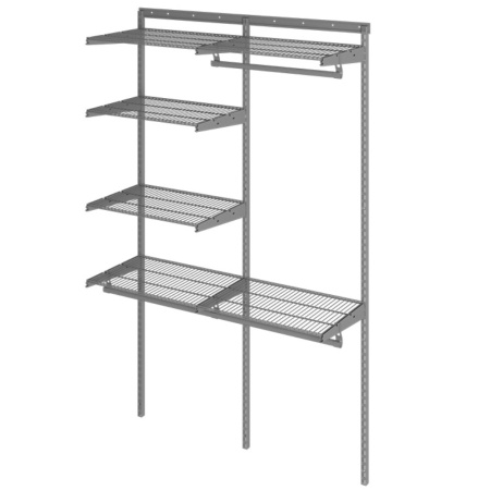 Гардеробная система Optima G120, графит