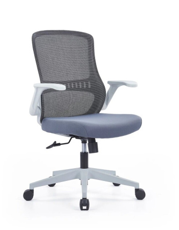 Кресло компьютерное SitZone CH-526B, сетка, ткань, пластик, серый