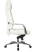 Кресло компьютерное Бюрократ DAO, кожа, белый