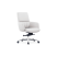 Кресло для руководителя SitZone CH-500B, кожа, алюминий, белый, -30%