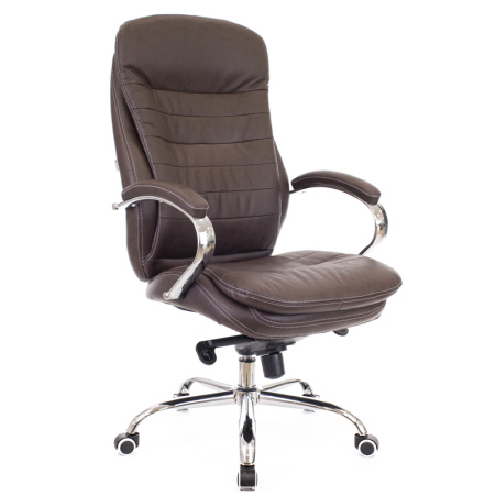 Кресло компьютерное Everprof Valencia PU, коричневый