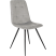 Стул Бюрократ "CH-K1_4", ткань, светло-серый, металл, комплект 4 штуки