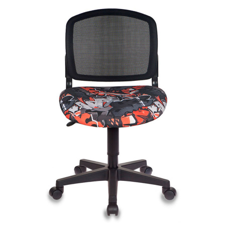 Детское компьютерное кресло Бюрократ CH-296NX/Graffity, черный