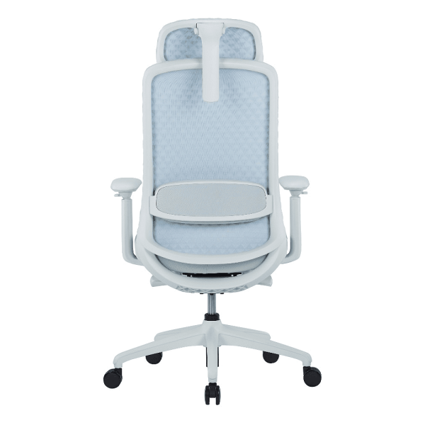 Кресло компьютерное SitZone CH-531A-BS, ткань, пластик, белый, -30% 