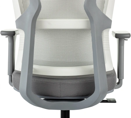 Кресло компьютерное Бюрократ MC-G715N-H, сетка, ткань, серый