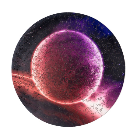 Пазл деревянный "Pink shine", разноцветный Пазл деревянный "Pink shine", разноцветный