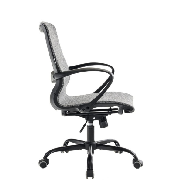 Кресло компьютерное EVERPROF Zero, ткань, металл, черный