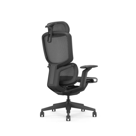 Кресло компьютерное SitZone E-JX-001А, сетка, пластик, черный