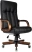 Кресло компьютерное Бюрократ T-9932WALNUT, экокожа, черный, металл, дерево Кресло компьютерное Бюрократ T-9932WALNUT, экокожа, черный, металл, дерево