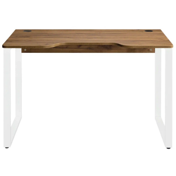 Стол компьютерный игровой Millwood Лофт Гонконг (ДТ-3), 1200x700 мм, дуб табачный крафт, белый