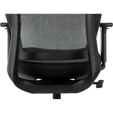 Кресло компьютерное Бюрократ MC-412N-H, сетка/ткань, черный