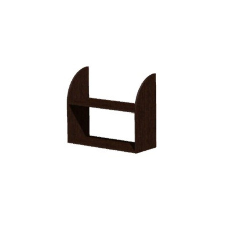 Полка навесная Макси, ЛДСП, венге