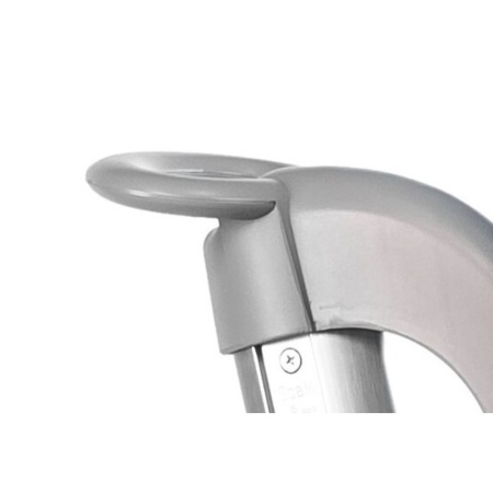 Кресло детское Comf-Pro Match Chair, ткань, серый, пластик, корпус черный, серый, с чехлом салатовым