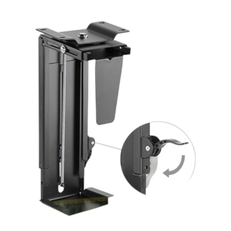 Держатель для системного блока Easy BLACK, чёрный матовый